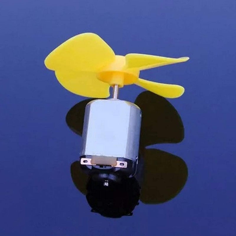 Fielect 5Pcs DC Motor 5.5V 6500RPM 0.08A Micro Motor Mini Motor Electric Motor Round Shaft for RC Boat DIY Airplane Toys Model DIY Hobby - Image 5