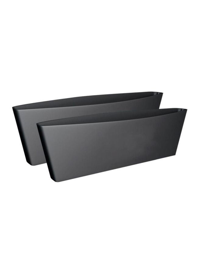 NIBEMINENT 2-Piece Car Seat Gap Filler Organizer - Image 1