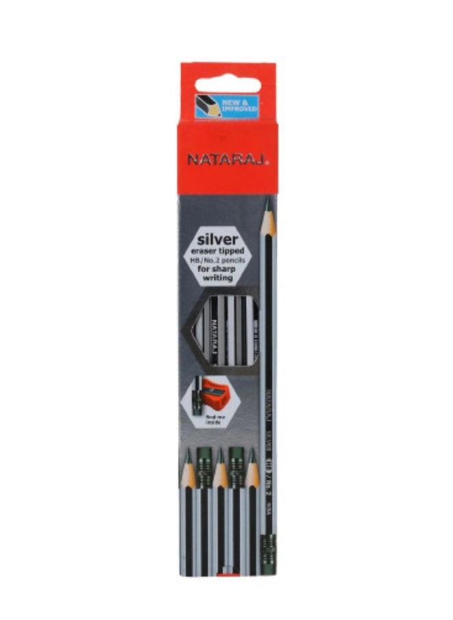 Natraj HB Silver Pencil set with construction set - pzsku/Z5AA71A81CF51F09038BEZ/45/_/1691948956/ebfeb509-0c53-49c1-a2df-e98e6f22379c