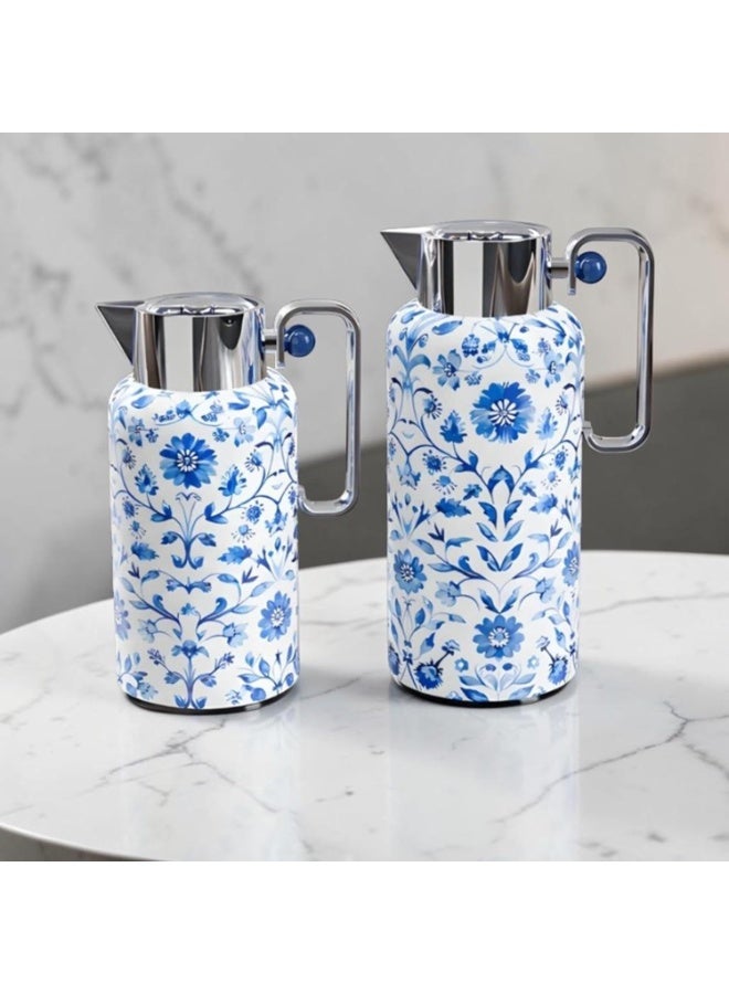 REFAN Luxury Tea and Coffee Vacuum Flask Set, 2 Pieces, 0.8L + 1.0L Capacity | Premium Hospitality Thermos Set | Leak-Resistant Insulated Carafe Keeps Beverages Hot for Long Hours - Image 5