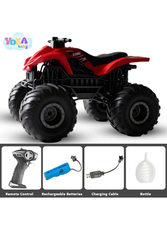 يوكا دراجة نارية ركابية صخرية بالتحكم عن بعد مقياس 1:12، سيارة لعبة كهربائية بالتحكم عن بعد 2.4G للانحراف والتمارين الرياضية على جميع التضاريس، متوفرة بألوان متعددة - Image 1