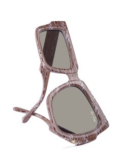 Woggles Red Pappy Aurify Mirror Asymetrical Sunglasses  - Image 5