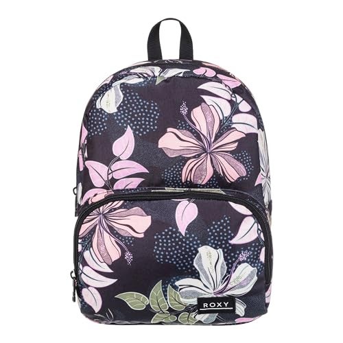 Roxy Women's Always Core Backpack | Travel | Everyday Carry | Beach | Polyester | 8L Capacity - Anthracite Sunny Floral Swim - Image 5