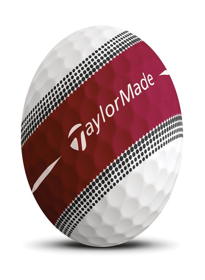 TaylorMade Golf Tour Response Stripe Ball Multi Pack Dozen - Image 2