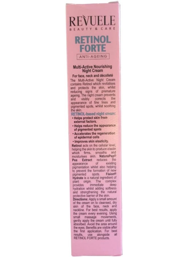 REVUELE Retinol Forte Multi-Active Nourishing Night Cream 50 Ml - Image 4
