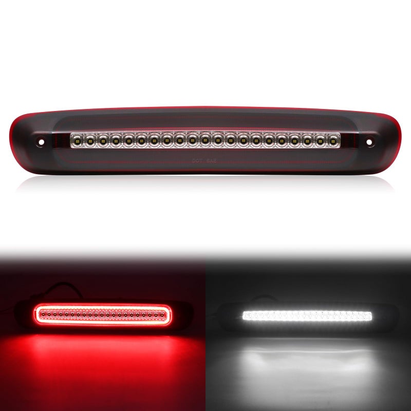 SHINEFIT LED Third 3rd Brake Light Replacement for 20072013 Silverado Sierra 1500 HD 20072014 Silverado Sierra 2500 3500 HD 20092010 H3T High Mount Stop 3rd Brake Light Cargo Lamp