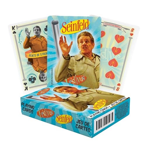 Aquarius Seinfeld Festivus Playing Cards - Image 1