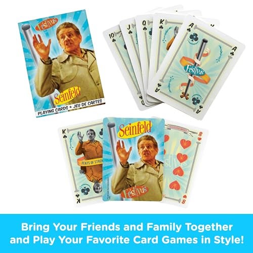 Aquarius Seinfeld Festivus Playing Cards - Image 5