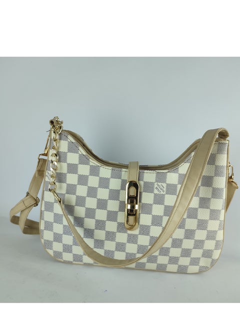 Beige Women's Shoulder Bag