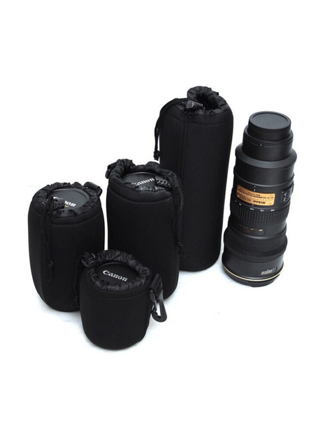 Matian Lens Bag Lens Barrel Lens Bag Wordless Lens Bag Small, Medium And Large Size Extra Large Anti-seismic And Anti-hanging Portable-Color:Martin Logo-large Size  - Image 1