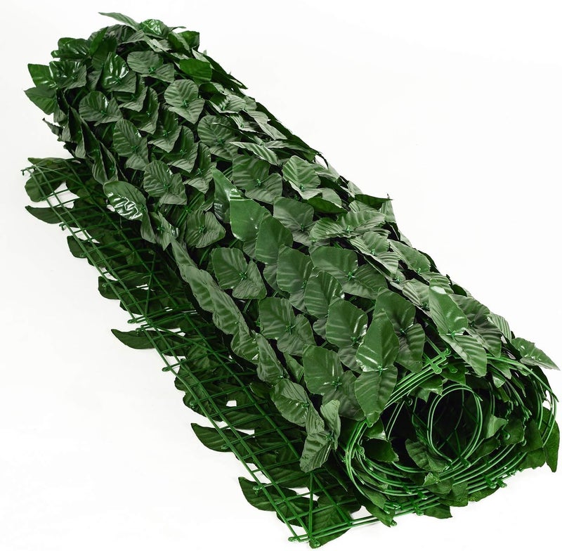 DearHouse Artificial Ivy Privacy Fence Wall Screen, 118x39.35in Artificial Hedges Fence and Faux Ivy Vine Leaf Decoration for Outdoor Decor, Garden - Image 2