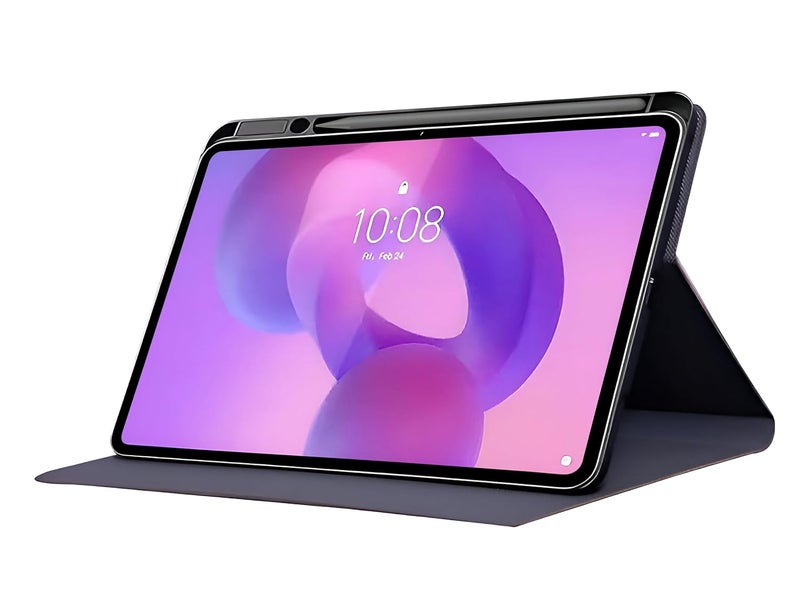 ProElite غطاء لجهاز Lenovo Idea Tab Pro بحجم 12.7 بوصة 2025، غطاء ذكي قابل للطي من Deer لجهاز Lenovo Idea Tab Pro بحجم 12.7 بوصة مع حامل قلم، أسود - Image 5