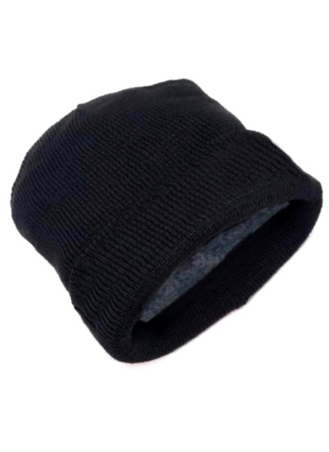 Winter wool Head unisex ice cap beanie baded with fur, For cold weather with a high quality material padded with fur