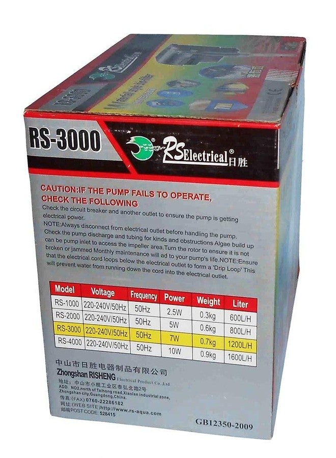 AQUALYF Pets Aquarium Hanging Hang on Filter from RS Electrical (RS-3000) - Image 3