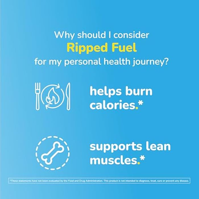 Twinlab Ripped Fuel - Endurance & Natural Energy Support - Made with Green Tea Extract, Vitamin B12, Caffeine & More - 40 Tablets - Image 5