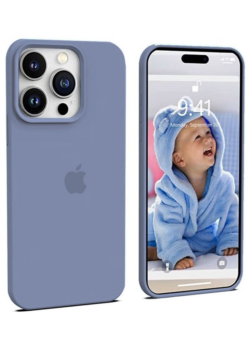 IAF iPhone 15 Pro Max Mobile Case Cover with Soft Liquid Silicone Protection Anti-Scratch Shockproof Accessories Slim Protective Back Cover with Comfortable Hold Touch Feeling and Anti-fingerprint - Image 1