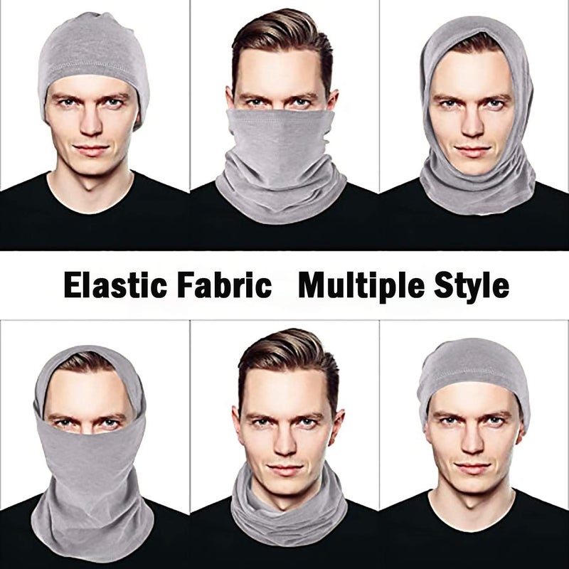 Dymex Neck Warmer Winter Neck Gaiter Face Mask Balaclavas for Women Men, Soft Fleece Face Cover Mask for Skiing Motorcycle-2 Pack - Image 5
