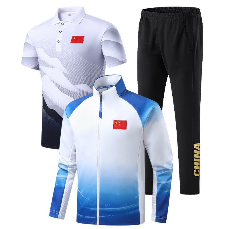 Chinese Team Sportswear Appearance Clothing Men'S And Women'S Sports National Clothing New Sports Three-Piece Suit Martial Arts Sports - Image 5