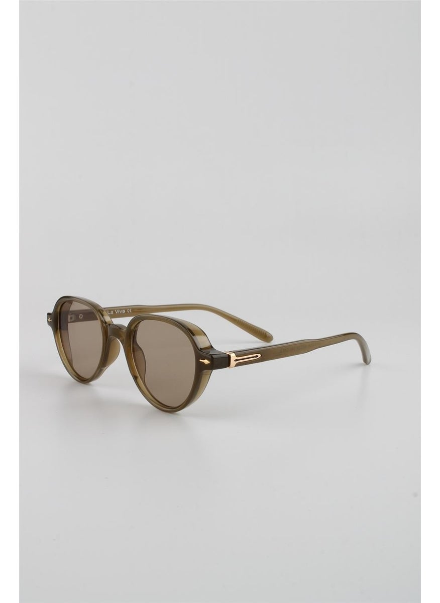 La Viva Green Matte UV400 Filter Women's Sunglasses G24LVS3326R07  - Image 2