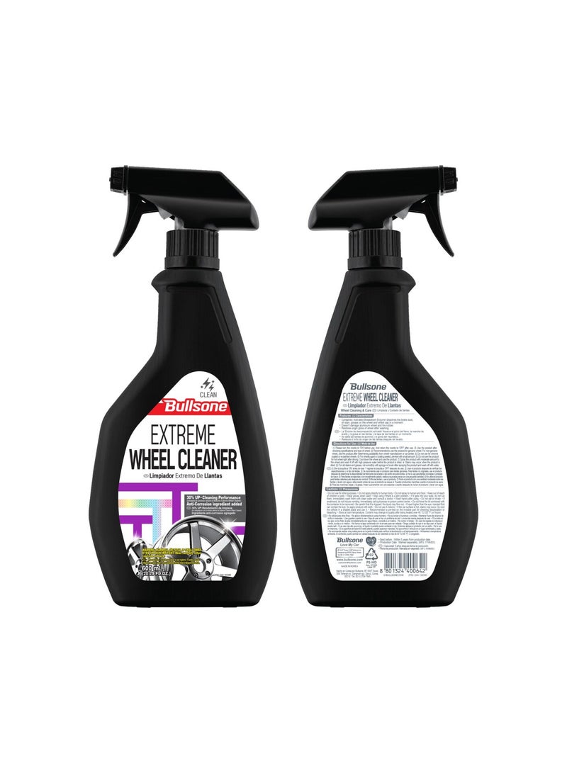 بولسون بخاخ منظف العجلات إكستريم من بولسون - مزيل قوي للغبار والأوساخ من الفرامل، آمن على عجلات السبائك والكروم، سهل الاستخدام، 500 مل - Image 2
