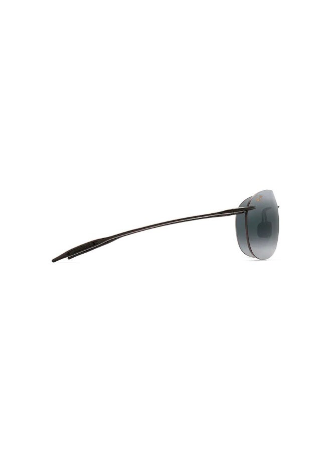 MAUI JIM Sugar Beach 421 14 Men's Rimless Irregular Polarized Sunglasses - Image 3