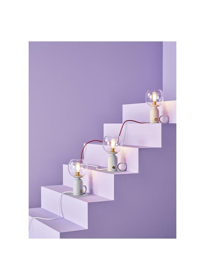 زبون مصباح طاولة، ضوء قابل للتعتيم، رمادي، 24 سم - Image 4