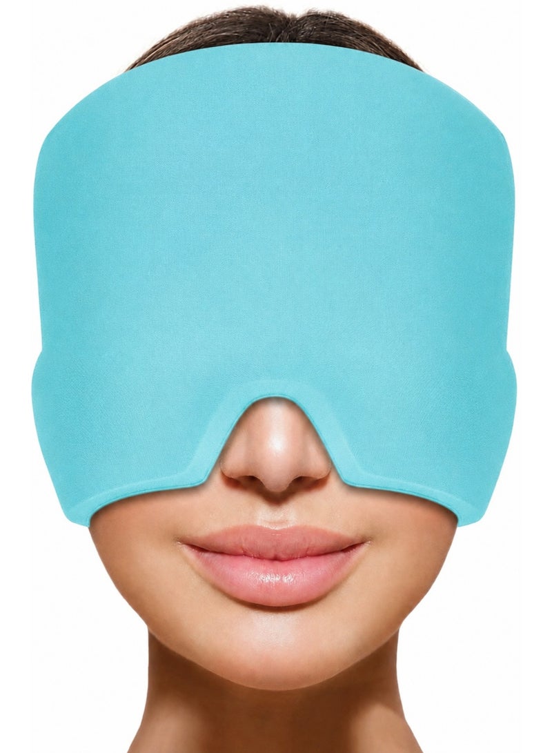 Reusable Hot and Cold Gel Head and Eye Mask - Image 1