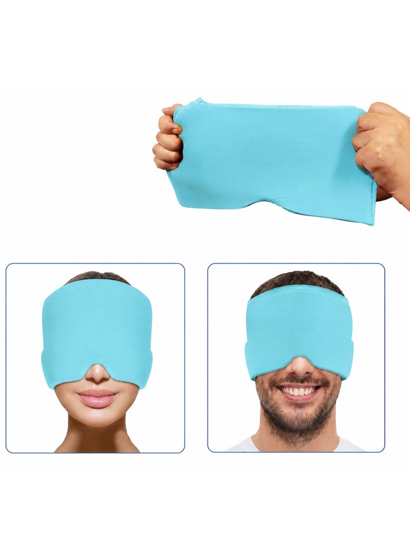 Reusable Hot and Cold Gel Head and Eye Mask - Image 2