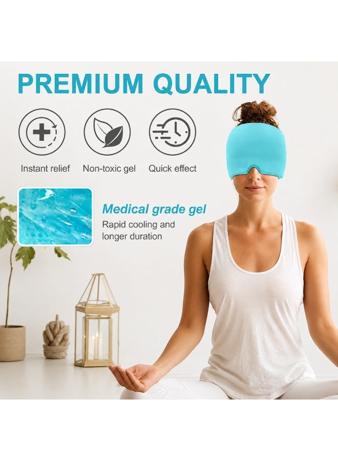 Reusable Hot and Cold Gel Head and Eye Mask - Image 4