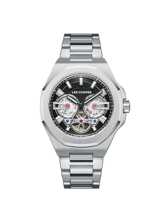 Lee Cooper Men's Metal Automatic Watch LC08124.350 - 43 mm