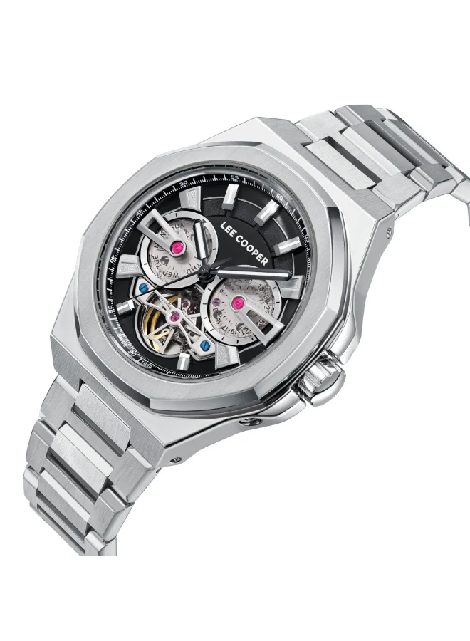 Lee Cooper Men's Metal Automatic Watch LC08124.350 - 43 mm