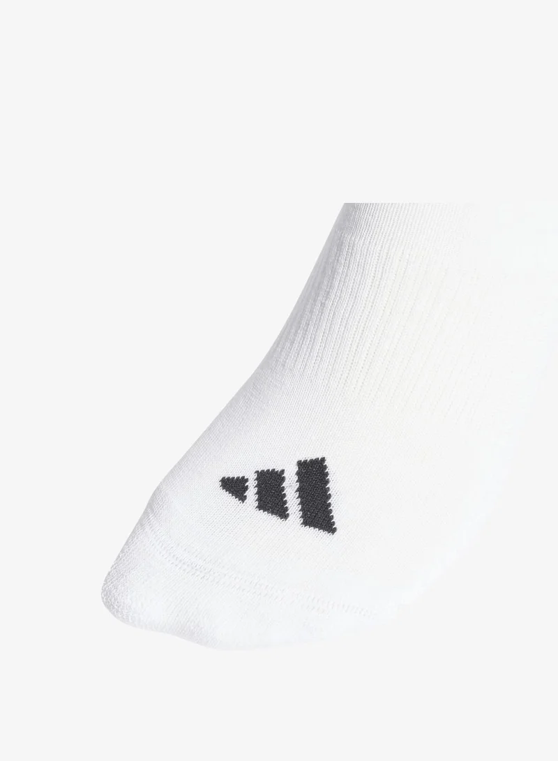 Adidas  3 STRIPES CUSHIONED SPORTSWEAR MID CUT SOCKS 3 PAIR PACK  | Best Price UAE