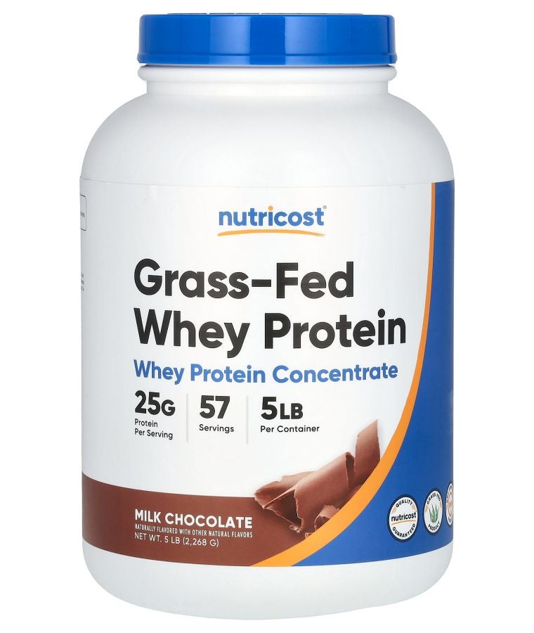 Grass-Fed Whey Protein Milk Chocolate  5 lb (2268 g)