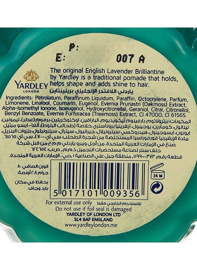 Yardley - Lavender Brilliantine Hair Cream - Image 1