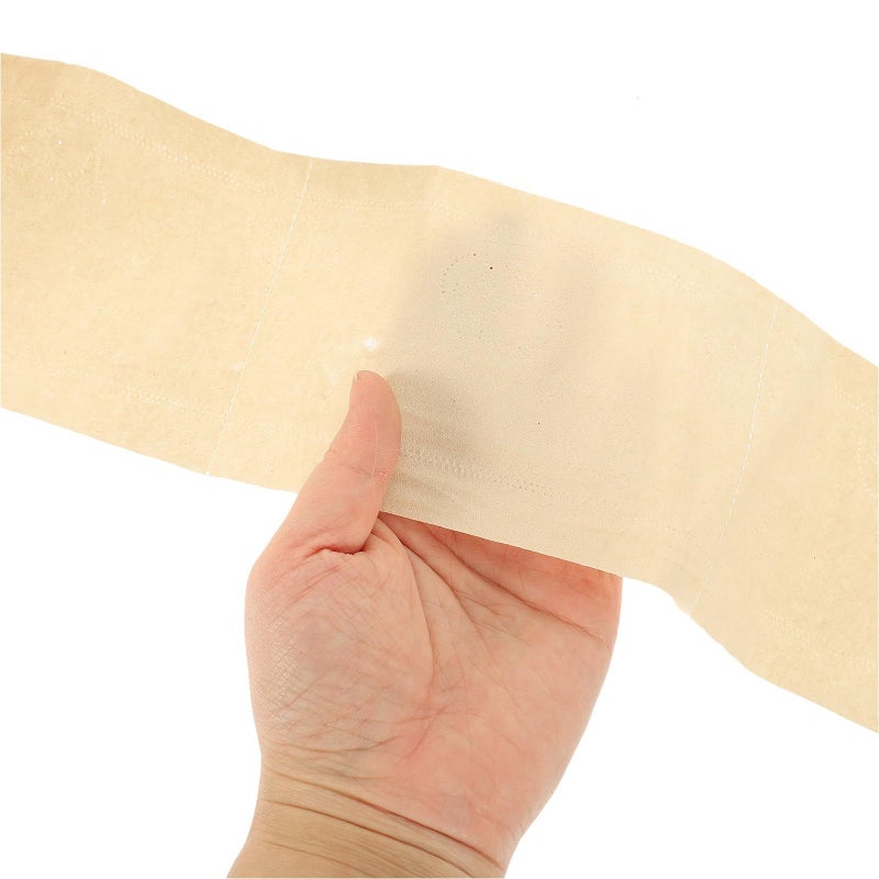 Natural Color 2 Layer Large Jumbo Toilet Paper Roll 21x9cm For Home And Office Use - Image 5