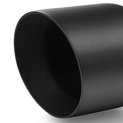 LCGP فوهة عادم ديزل سوداء LCGP 2.5" إلى 4"، طول إجمالي 5"، تصميم جدار مزدوج - Image 4