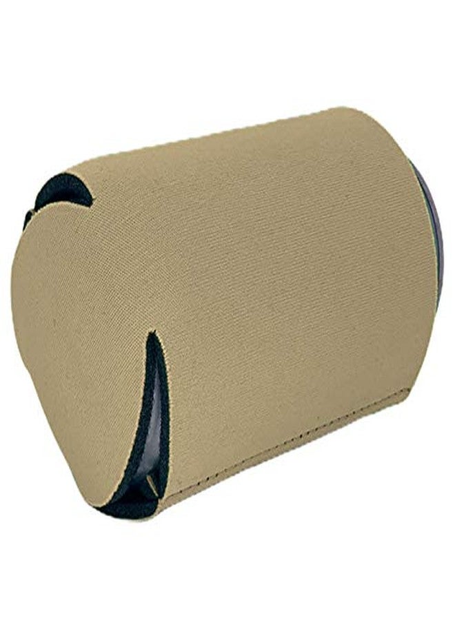 Coolie Junction Blank Foam Collapsible Can Coolie (12 Pack, Beige) - Image 2