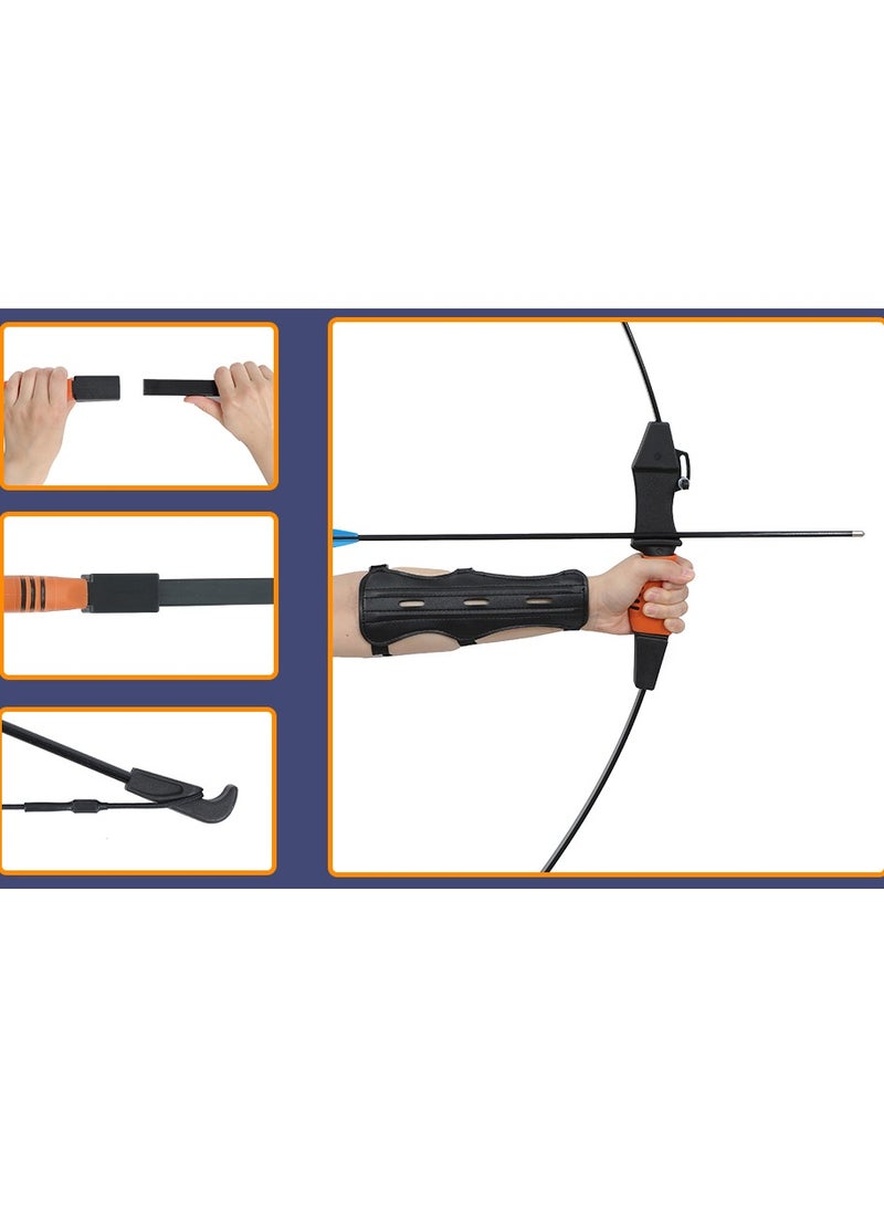 Arabest Youth Bow and Arrow Set for Kids 8-13 & Teens - Ambidextrous Recurve Archery Gear with Safety Arrows - Toys for Ages 8-13, Backyard Games Gift for Beginner Archers - Image 3