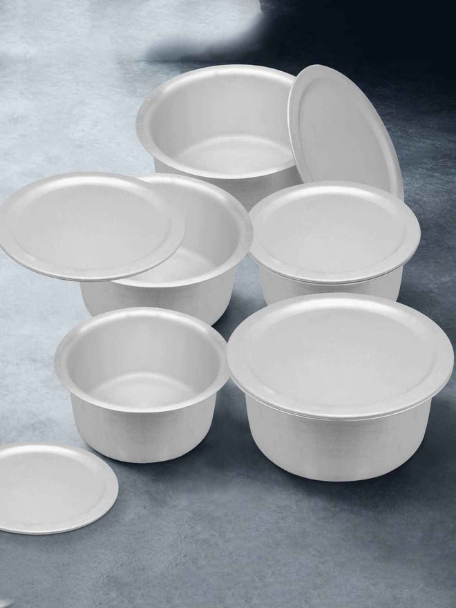RAJ Aluminum Cooking Pot with Lid - Image 4