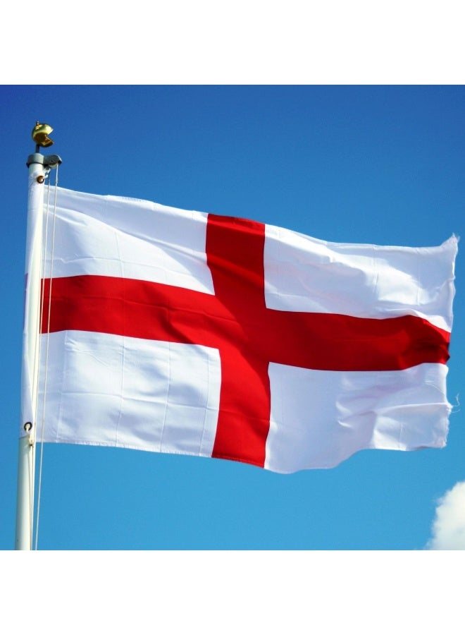ARS England Flag - Heavy-Duty 210D Satin, England Flag for Outdoor/Indoor, Fade Resistant, Flag Day, And Home-Polyester, Sport Day, FIFA Cup-Size Available - Image 1