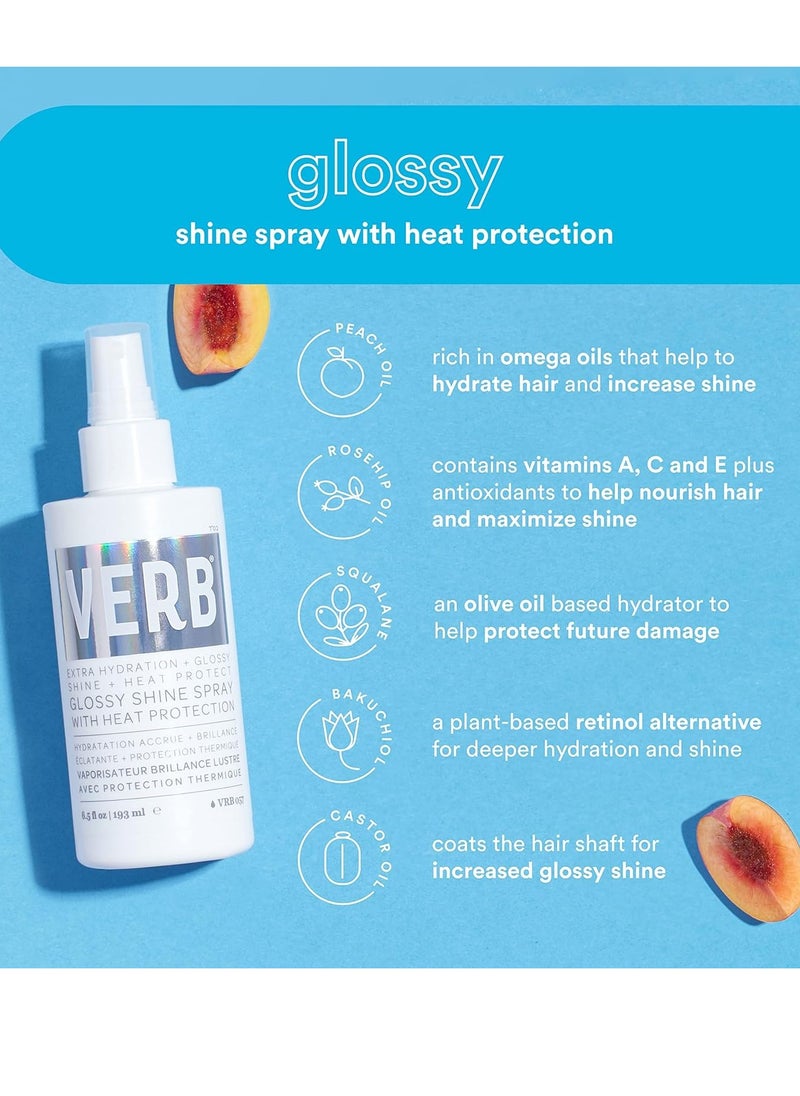 verb Verb Glossy Shine Spray with Heat Protection  - Image 4