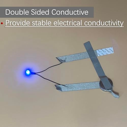 GENNEL 20mm x 20M (0.8in x 65ft) Conductive Cloth Fabric Adhesive Tape, Faraday Tape for EMI Shielding, Interference Signal Blocking, Laptop Cellphone Repair, Cable Wire Harness Wrapping - Image 3