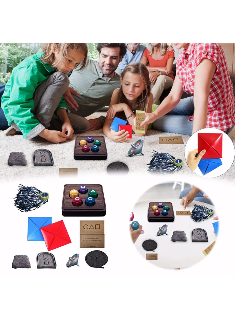 Korean Traditional Play Game Set, Family Party Game, Hand-Eye Coordination Training Game for Multiplayer Games for Family, Travel, and Party Fun, Perfect for Kids & Adults - Image 5
