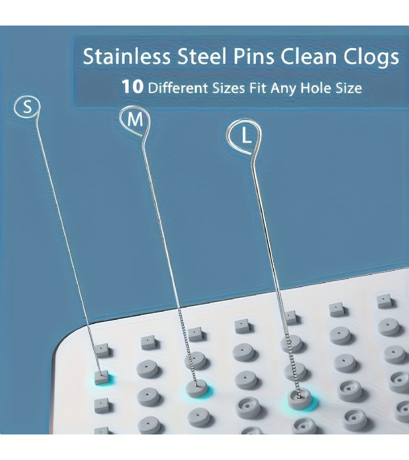 Shower Head Cleaning Brush 10 Pcs With Multiple Brush Heads Reusable - Image 5