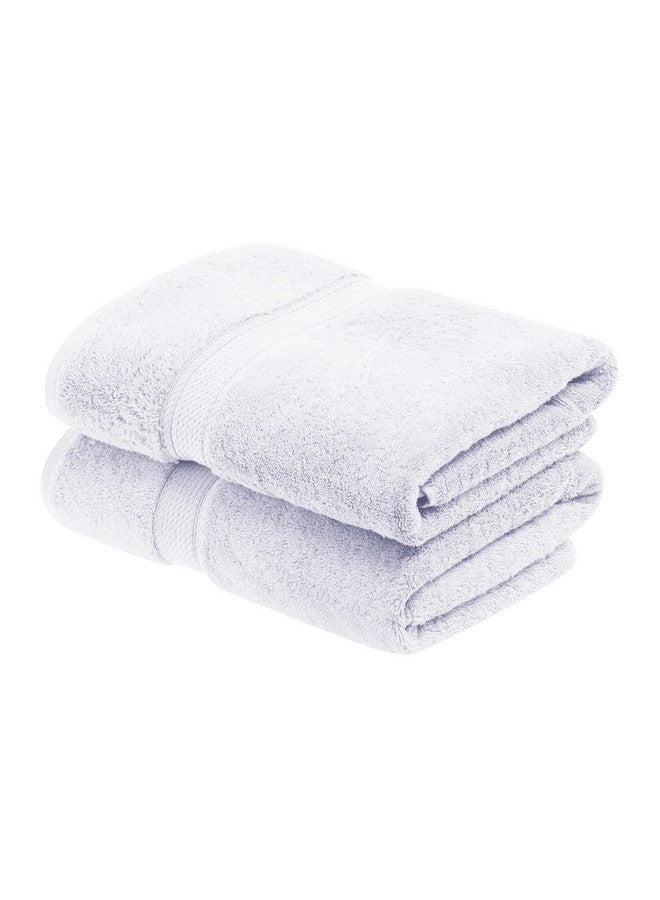 Superior Superior Egyptian Cotton Solid Towel Set, 2PC Bath, White, 2 Count  - Image 1