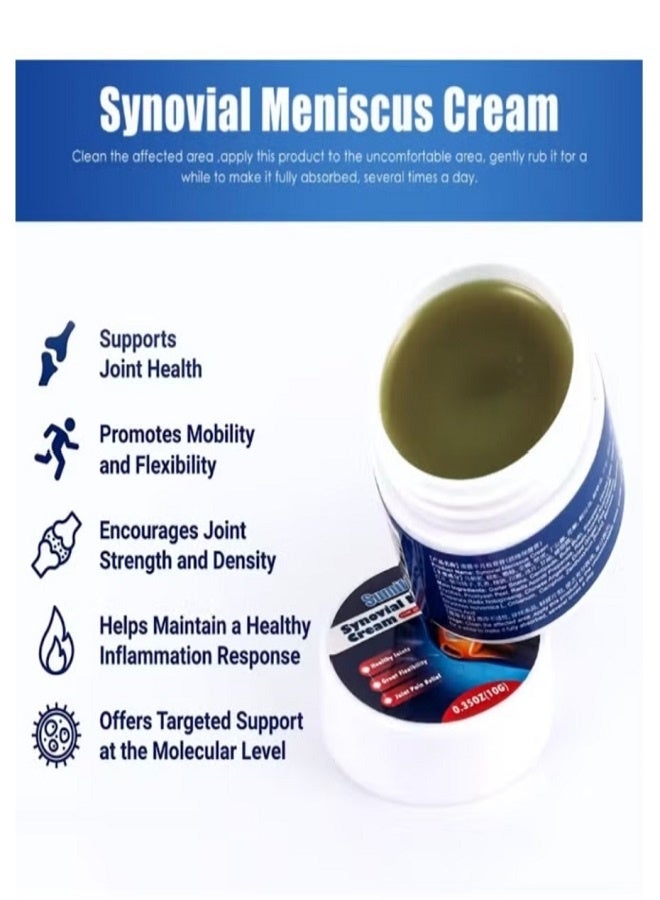 Sumifun 10 قطع مجموعة (10 جرام * 10) كريم تخفيف آلام الغضروف المفصلي كريم تخفيف آلام المفاصل كريم العناية بالركبة لعلاج المفاصل جل تخفيف آلام الغضروف كريم علاج المفاصل والعظام كريم مهدئ للمفاصل - Image 3