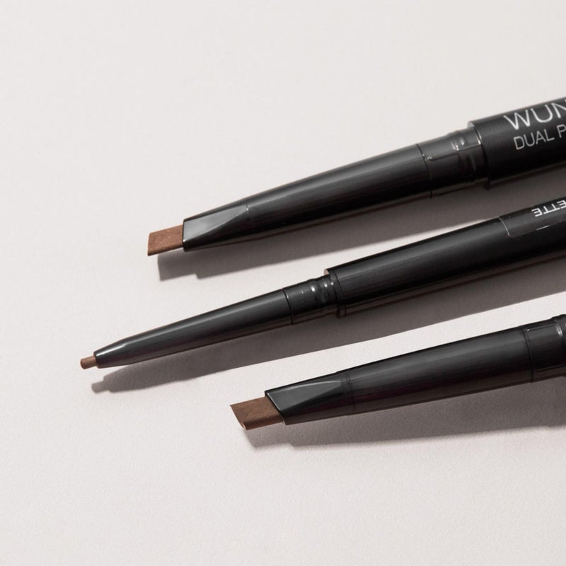 Wunderbrow Dual Precision Brow Liner, Eyebrow Liner Pencil With Angled Tip and Ultra Fine Tip Dual Precision Brow Liner Eye Brow Make Up, Color Blonde - Image 3