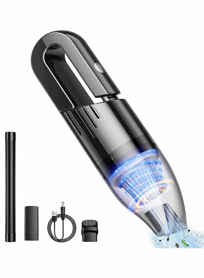 Excefore Car Vacuum Cordless Handheld Vacuum for Quick Dust Buster Cordless Rechargeable for Car Home and Office - Image 1