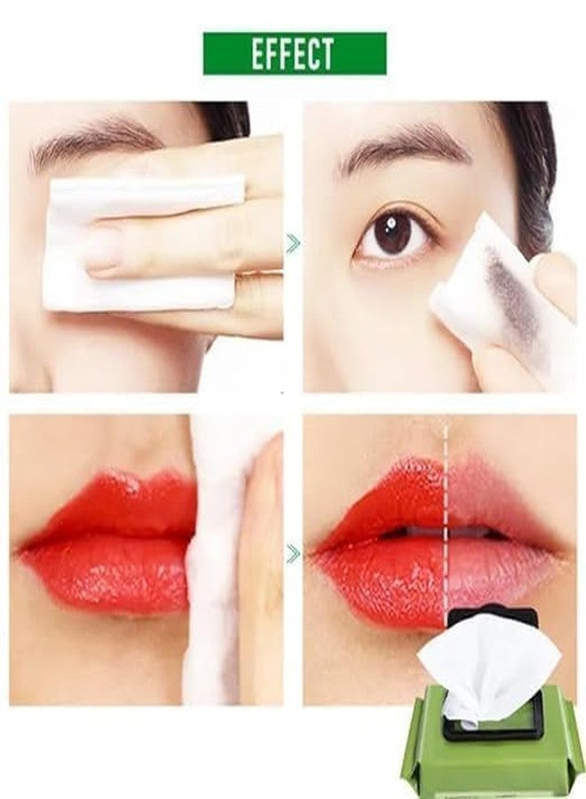 VAMIKA Makeup Removing Disposable Wipes makup remover Super Soft Face Wipes face cleaning wipes Super Soft Face Wipes with Gentle Cleansers REMOVING DISPOSABLE WIPES (60 pcs) - Image 3