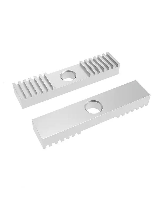 2Pcs 2GT Timing Belt Clamping Block With Aluminum Teeth For Reprap 3D Printer - Image 1
